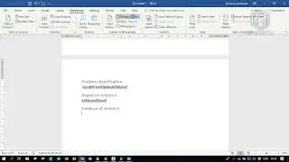 Using MSWord for assignments