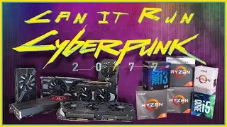Testing Cyberpunk 2077 | GTX 980, RX 580, GTX 1070, GTX 1660, RX 5700, RX 5700 XT, 4 - 8 Core CPU's