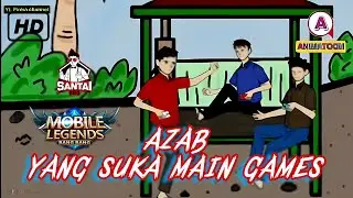 ANIMATION AZAB | ORANG YANG SUKA MAIN GAMES #azab #animasi #animation #cartoon #viralvideo