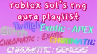 OG SOL'S RNG AURA MUSIC!!! [1 hour version]
