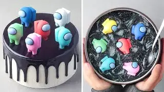 AMONG US Cake | Easy Cake Decorating Tutorials | Perfect Cake Decorating Ideas