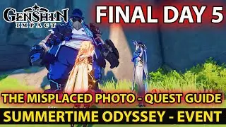 Genshin Impact - How To Complete (The Misplaced Photo) Quest Event  Full Guide