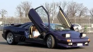 Modified Lamborghini Diablo VT V12 Engine SOUND
