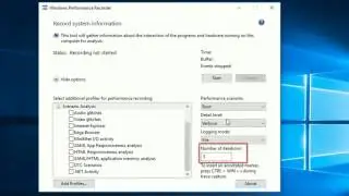 How To Recording a Trace With Windows Performance Recorder.