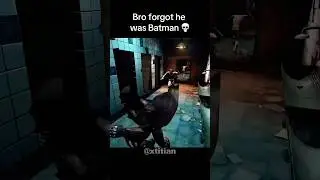 Batman is so real for running 😭🦇
