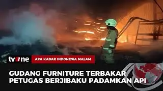 Kebakaran Hebat Landa Gudang Furniture di Duren Sawit | AKIM tvOne