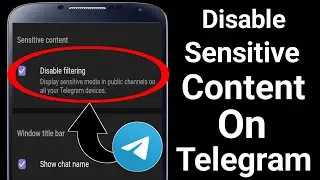 How To Disable Sensitive Content On Telegram (Android & iOS)