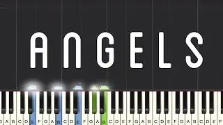 Robbie Williams - Angels Piano Tutorial | Medium