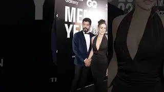 GQ Türkiye Men of the Year 2023 ödüllerinde Fahriye Evcen- Burak Özçivit şıklığı...