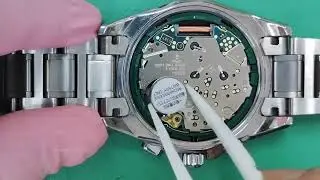 How to change the battery on Seiko Radio Wave Control 8B53