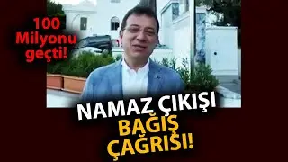 Ekrem İmamoğlu, Bayram namazı sonrası halka seslendi! Bağış seferberliğine bir kez daha çağrı yaptı