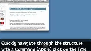 Command click the Title Bar in Safari to go Home