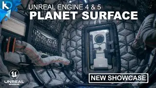 Planet Surface Colony - Drone UI Unreal Engine 4 
