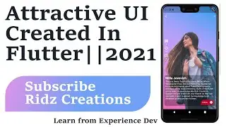 🔴 Attractive UI 2021 Series Tutorial in  Flutter || Flutter Series🔴||My Skills || My Passion||