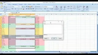 Fill blank cells in Excel with desired formula