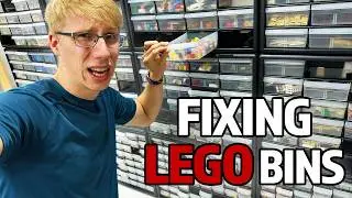 Fixing My LEGO Sorting Bins