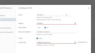 Using Network Protocol Profiles in the HTML5 vSphere Client