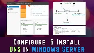 Install and Configure DNS Services/Server in Windows 2016 Server | Domain Name System | ItIdeas