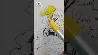 Scenery Pen Art 