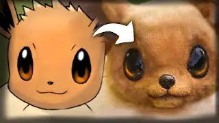 I Made A REALISTIC Life-Size Eevee l Resin Art Doll DIY