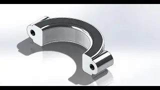 SolidWorks 2018 Tutorial: How to Model a Piston Rod Part 2 from Scratch!