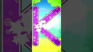 Learn to write and spell the uppercase letter K  #Englishalphabet #spelling #writing #kidslearning