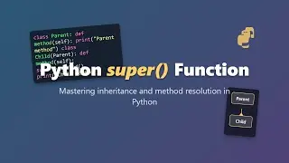 🐍 Python super() Explained for Beginners: Inheritance Made Easy!