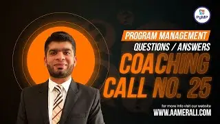 PgMP Coaching Call No. 25 _Revision of Strategic Alignment,Benefits Management,Stakeholder Engagemnt