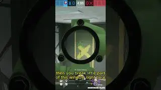 rainbow six siege spawn peeks #rainbowsixsiege #shorts #rainbowsixclips #rainbowsixsiegetips