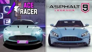 Ace Racer VS Asphalt 9 Graphics comparison