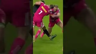 1 minute of EPIC fends in Rugby!