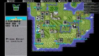 Sid Meier's Civilization 1 (1991) ► No drama this time.