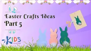 DIY Easter Crafts Bunnies - How to Make Easter Bunnies? | Easy Easter DIY for Kids