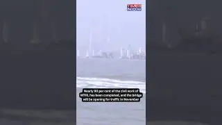 New Mumbai Trans-Harbour Link Is All Set To Open For Traffic In November 2023 #shorts #mumbai