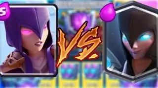 испытание с выбором карт ночной ведьмы : Clash Royale