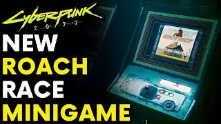 Cyberpunk 2077 - New Roach Race Minigame | Free DLC |  Patch 1.6