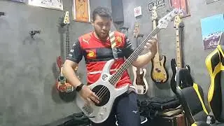 Aquatic Mouth Dance - RHCP (Bass Cover) - with Fleabass