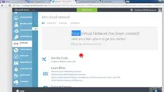 Azure tutorial Virtual Network Details