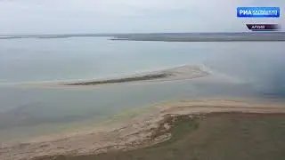 На озере «Маныч Гудило» идёт пролёт водоплавающих птиц