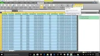 Introduction to Excel Power Query 1 (h), Power Query tab in Excel ribbon