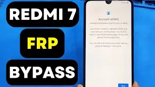 redmi 7 frp bypass || mi 7 frp bypass || redmi 7