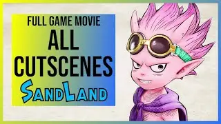 Sand Land Game: All Cutscenes | Full Game Movie (4K)