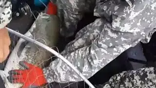 Клюнул 2 метра сом😱!!! Борьба за жизнь!!! Чуть лодку не перевернул😱!!! 