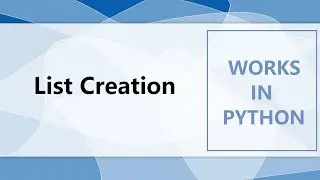 List creation in Python