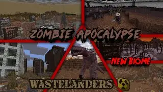 Zombie Apocalypse - Wastelanders Addon MCPE Bedrock [1.18/1.19]