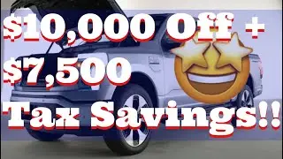 $10,000 Off & $7500 Tax Savings | Ford F-150 Lightning | Plenty Of Inventory