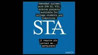 Embedded Systems with STM32, PIC, Arduino Micro Controller Projects