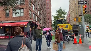 NYC Walk : Upper West Side from Columbus Circle to Museum of Natural History | October 2023