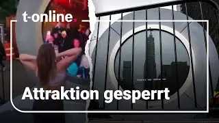 Portal zwischen New York und Dublin nach Nackt-Aktionen geschlossen