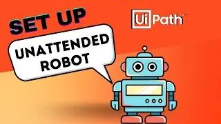 UiPath Setup Unattended Robot in Orchestrator Modern Folders | Step By Step | Beginners | RPA